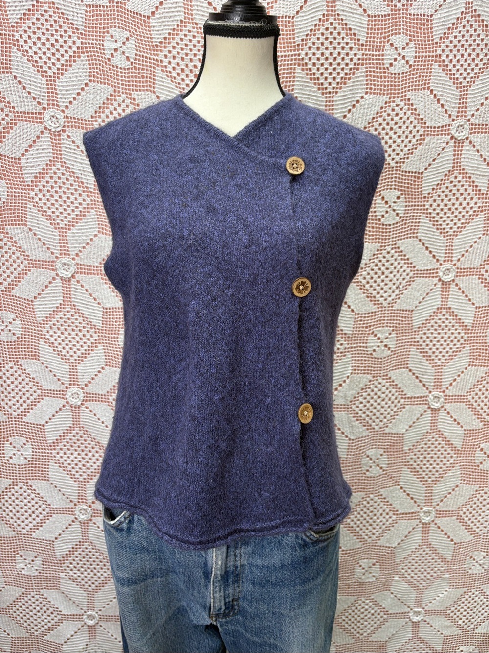 Viyella 100% Merino Wool V-Neck Sweater